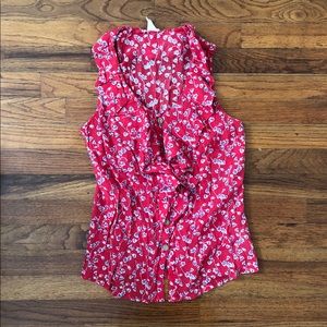 Anthropologie floral blouse